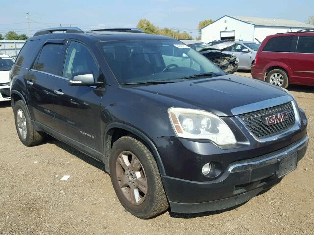 1GKEV23757J127783 - 2007 GMC ACADIA BLACK photo 1