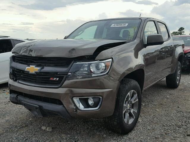 1GCGTDEN3H1230090 - 2017 CHEVROLET COLORADO Z BROWN photo 2