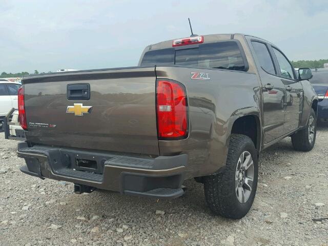 1GCGTDEN3H1230090 - 2017 CHEVROLET COLORADO Z BROWN photo 4