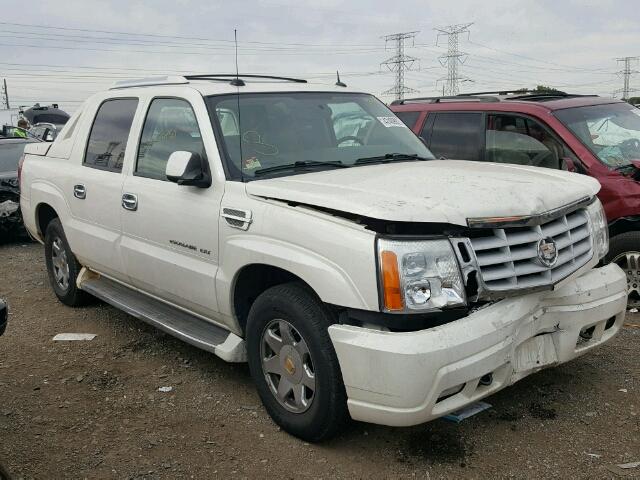 3GYEK62N54G342759 - 2004 CADILLAC ESCALADE E WHITE photo 1