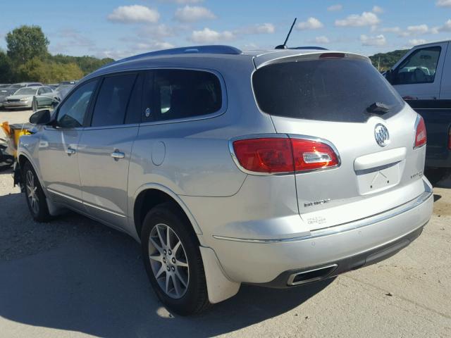 5GAKVBKD4FJ175703 - 2015 BUICK ENCLAVE GRAY photo 3