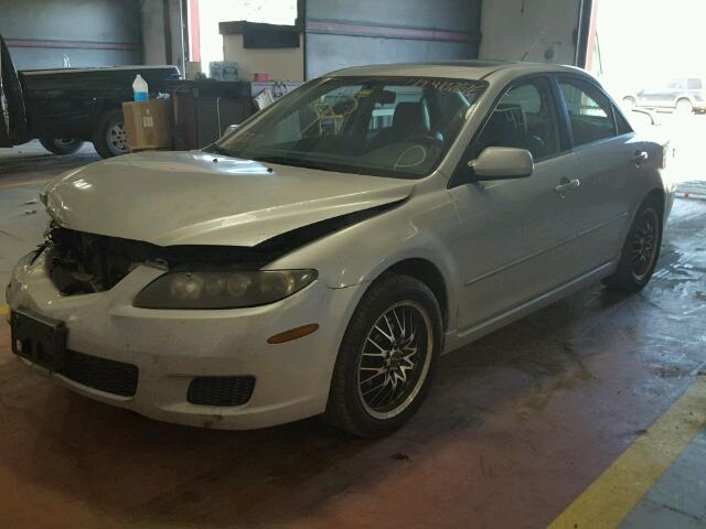 1YVHP80CX75M53444 - 2007 MAZDA 6 GRAY photo 2