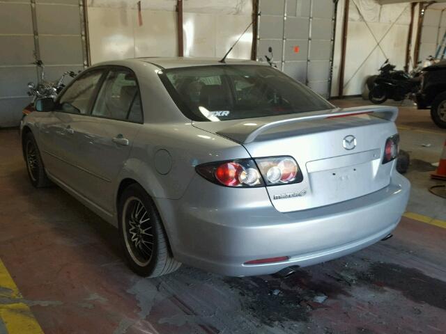 1YVHP80CX75M53444 - 2007 MAZDA 6 GRAY photo 3