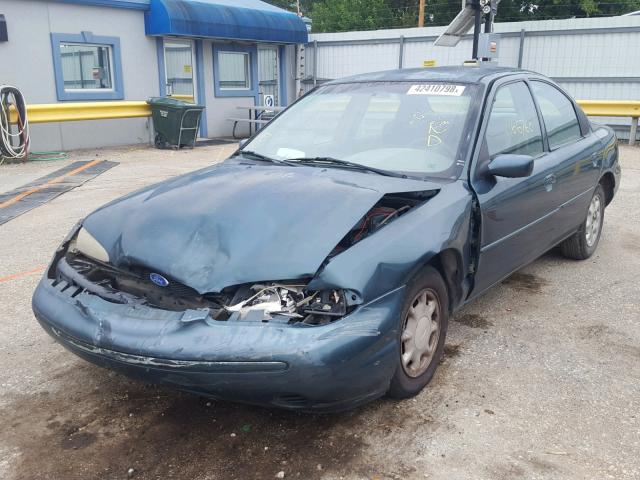 1FALP6539SK219681 - 1995 FORD CONTOUR GL 绿色 照片 2