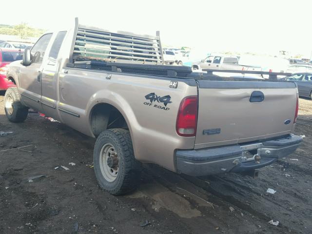 1FTNX21S3XEA65595 - 1999 FORD F250 SUPER GOLD photo 3