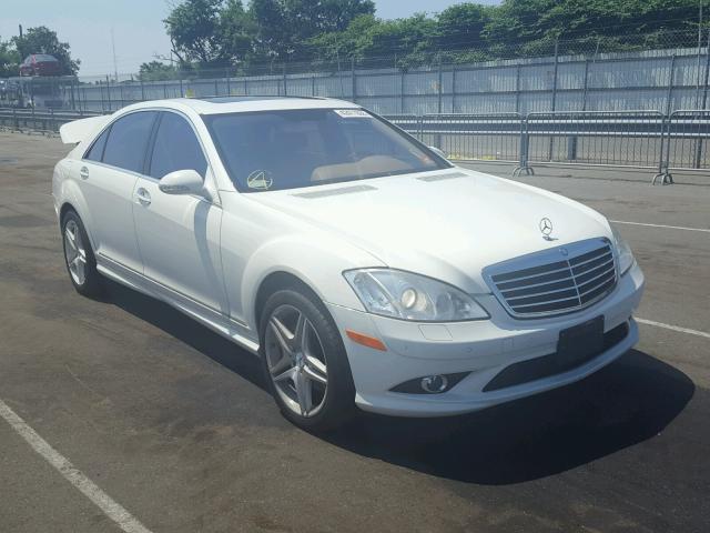 WDDNG86X27A136581 - 2007 MERCEDES-BENZ S 550 4MAT WHITE photo 1