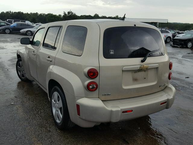 3GNCA13B79S540827 - 2009 CHEVROLET HHR LS TEAL photo 3