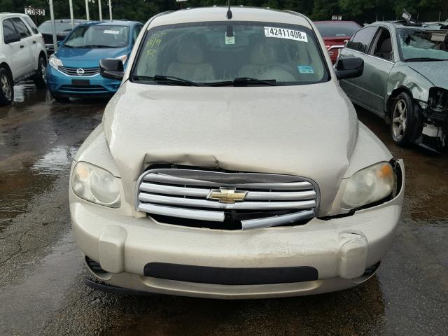 3GNCA13B79S540827 - 2009 CHEVROLET HHR LS TEAL photo 9