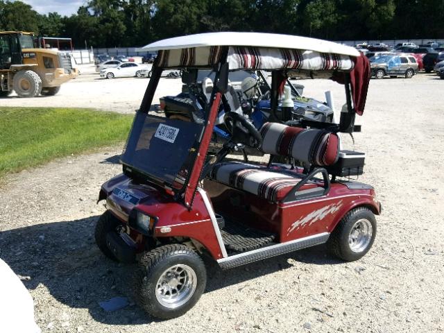 QP0399273535 - 2003 CLUB GOLF CART BURGUNDY photo 2