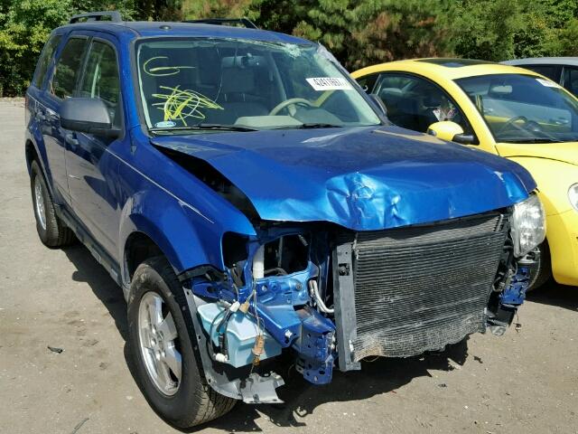 1FMCU0DG8CKA81147 - 2012 FORD ESCAPE XLT BLUE photo 1