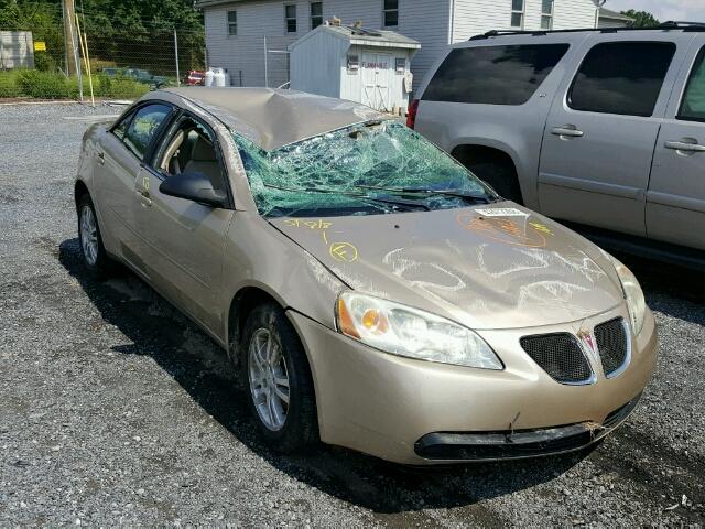 1G2ZG528254127520 - 2005 PONTIAC G6 GOLD photo 1