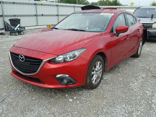 3MZBM1W77GM270113 - 2016 MAZDA 3 TOURING RED photo 1