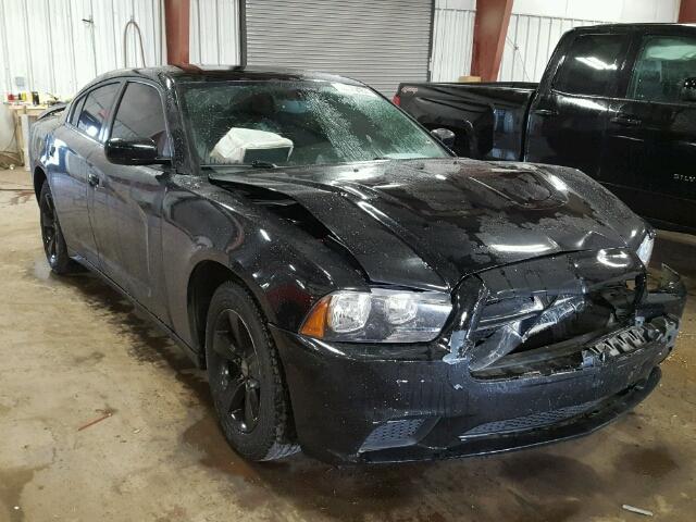 2C3CDXBG6CH162871 - 2012 DODGE CHARGER SE BLACK photo 1