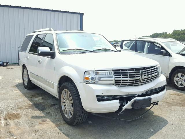 5LMJJ2H51CEL03236 - 2012 LINCOLN NAVIGATOR WHITE photo 1