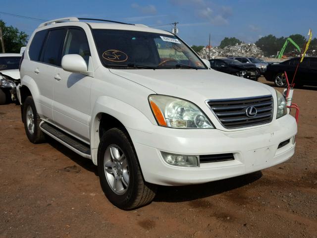 JTJBT20X670130932 - 2007 LEXUS GX 470 WHITE photo 1