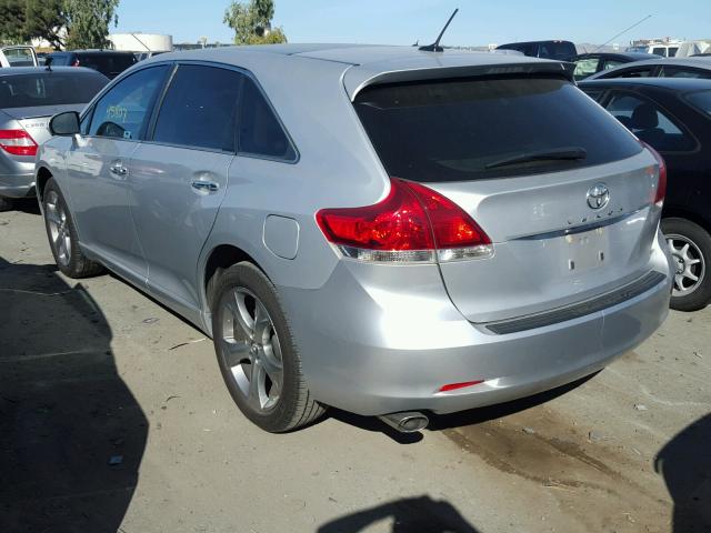 4T3BK11AX9U015503 - 2009 TOYOTA VENZA BASE SILVER photo 3