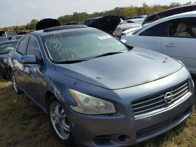 1N4AA5AP7CC820496 - 2012 NISSAN MAXIMA BLUE photo 1