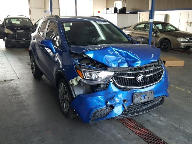 KL4CJASB4HB001189 - 2017 BUICK ENCORE PRE BLUE photo 1