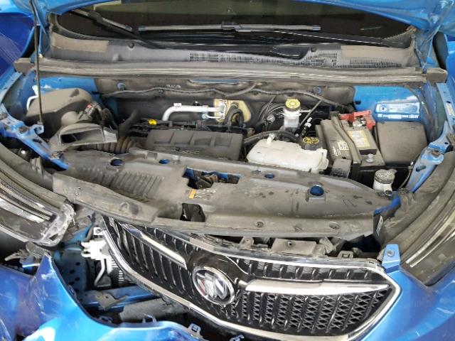 KL4CJASB4HB001189 - 2017 BUICK ENCORE PRE BLUE photo 7