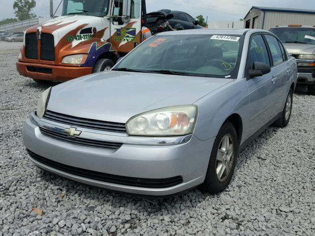 1G1ZT54895F335363 - 2005 CHEVROLET MALIBU LS SILVER photo 2