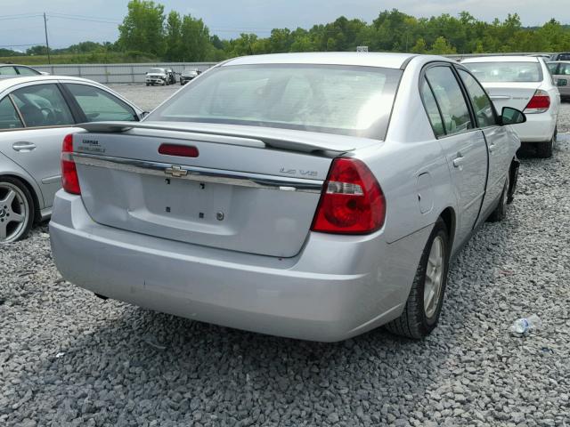 1G1ZT54895F335363 - 2005 CHEVROLET MALIBU LS SILVER photo 4