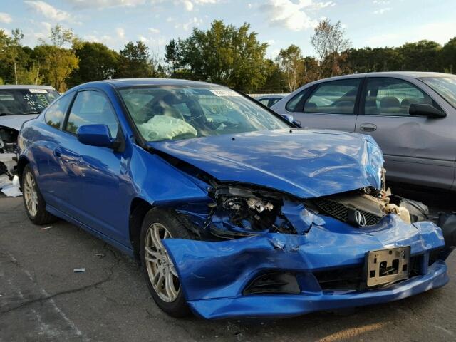 JH4DC54855S005145 - 2005 ACURA RSX BLUE photo 1