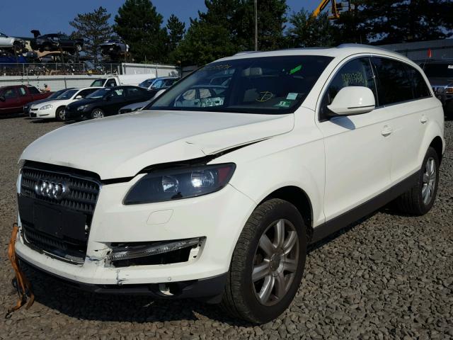 WA1BY74L18D062259 - 2008 AUDI Q7 3.6 QUA WHITE photo 2