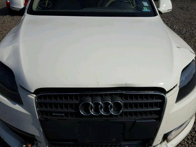 WA1BY74L18D062259 - 2008 AUDI Q7 3.6 QUA WHITE photo 7