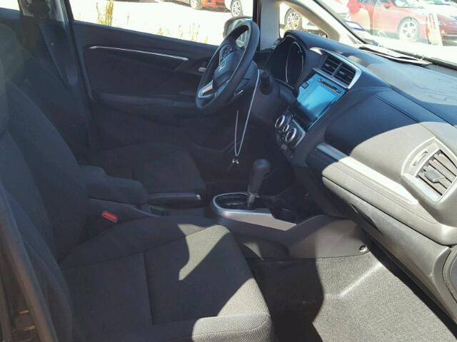 3HGGK5H83FM757739 - 2015 HONDA FIT EX BLACK photo 5