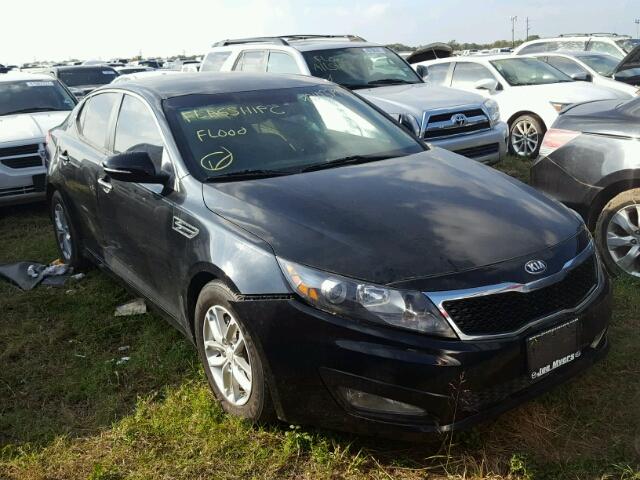 5XXGM4A7XDG108393 - 2013 KIA OPTIMA LX BLACK photo 1