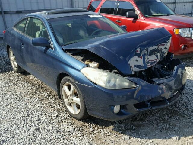 4T1CA38P46U081613 - 2006 TOYOTA CAMRY SOLA BLUE photo 1