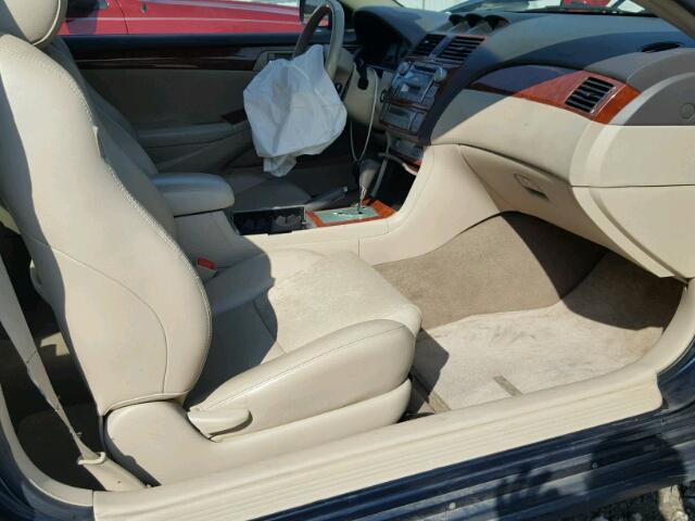 4T1CA38P46U081613 - 2006 TOYOTA CAMRY SOLA BLUE photo 5