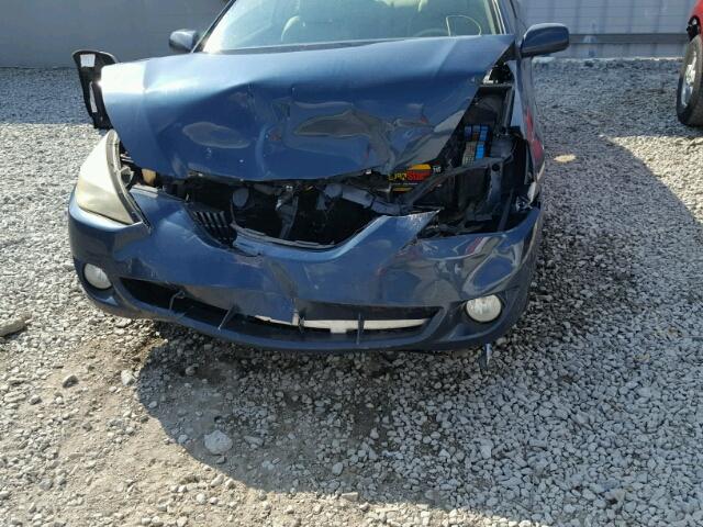 4T1CA38P46U081613 - 2006 TOYOTA CAMRY SOLA BLUE photo 9