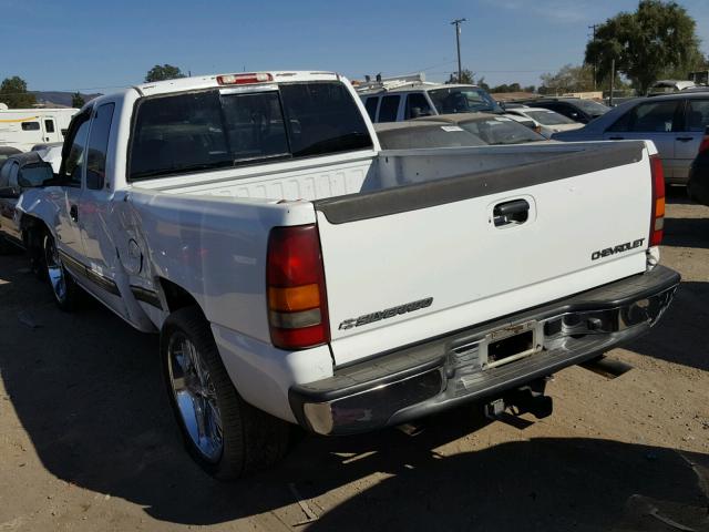 2GCEC19T6X1225229 - 1999 CHEVROLET SILVERADO WHITE photo 3