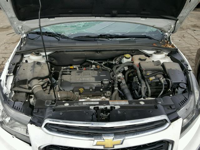 1G1PC5SB1F7261888 - 2015 CHEVROLET CRUZE LT WHITE photo 7