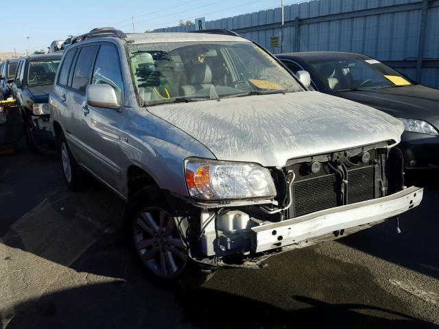 JTEEW21A770043764 - 2007 TOYOTA HIGHLANDER SILVER photo 1