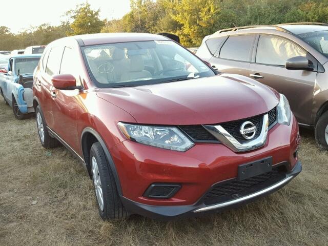 JN8AT2MT2GW008432 - 2016 NISSAN ROGUE ORANGE photo 1