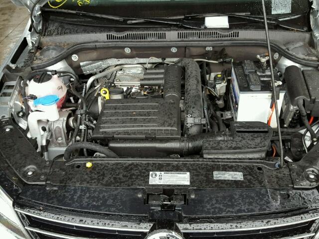 3VW267AJ2GM342920 - 2016 VOLKSWAGEN JETTA S SILVER photo 7