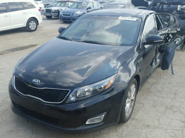 5XXGN4A70FG492166 - 2015 KIA OPTIMA EX BLACK photo 2