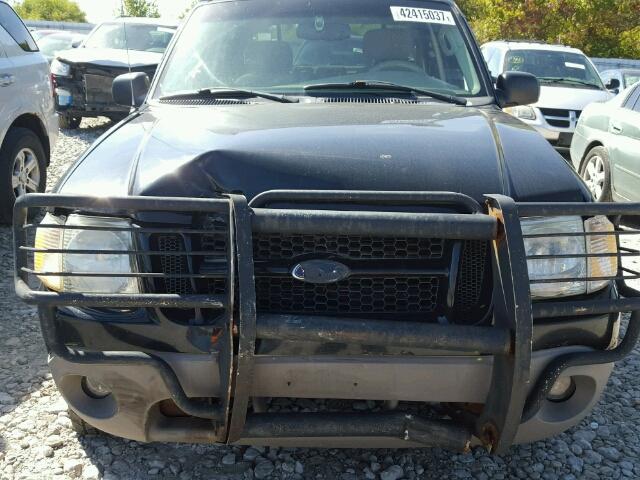 1FMZU67E23UC68802 - 2003 FORD EXPLORER S BLACK photo 7