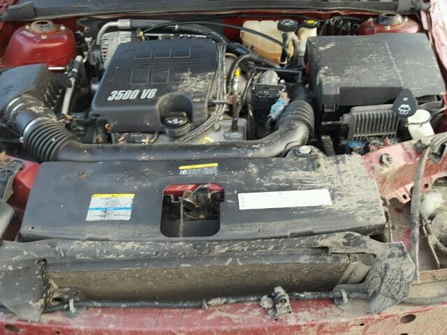 1G1ZT54835F292767 - 2005 CHEVROLET MALIBU LS MAROON photo 7