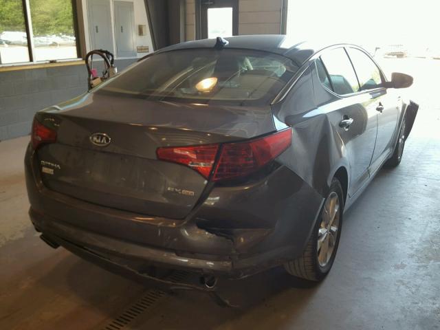 5XXGN4A71CG043168 - 2012 KIA OPTIMA EX SILVER photo 4