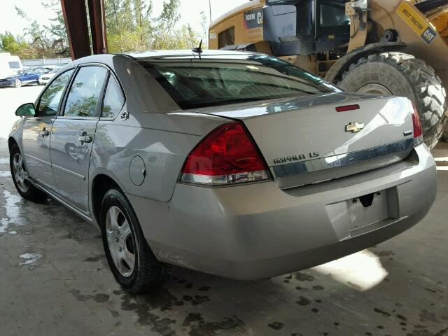 2G1WB58K479289660 - 2007 CHEVROLET IMPALA LS SILVER photo 3