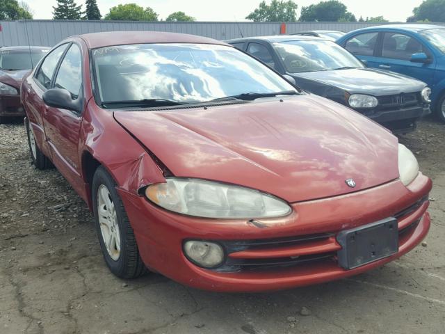 2B3HD56J4YH433317 - 2000 DODGE INTREPID E RED photo 1