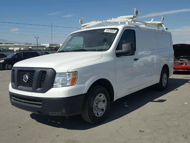 1N6BF0KM0HN803460 - 2017 NISSAN NV 1500 S WHITE photo 2