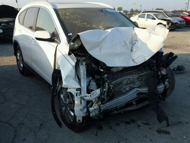 5J6RM4H72DL076743 - 2013 HONDA CR-V EXL 白色 照片 1