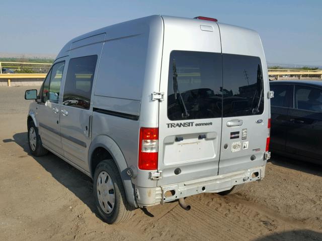 NM0KS9BN6BT066115 - 2011 FORD TRANSIT CO SILVER photo 3