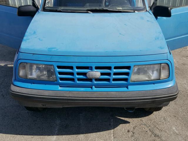 2CNBJ18U5N6907503 - 1992 GEO TRACKER BLUE photo 7