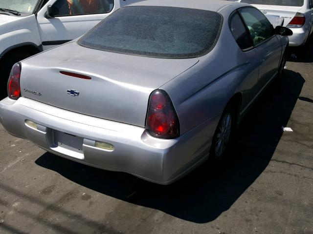 2G1WW12E259110772 - 2005 CHEVROLET MONTE CARL 银色 照片 4