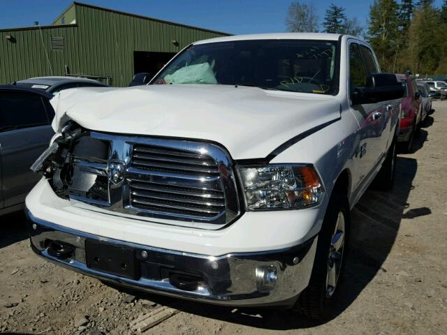 1C6RR7TT8HS531272 - 2017 RAM 1500 SLT WHITE photo 2